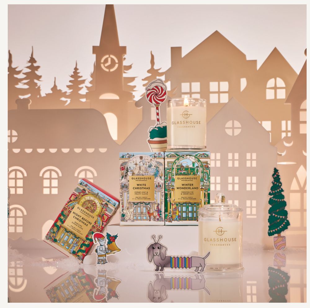 
                  
                    Christmas Trio All of your Christmases have come at once with this trio of Triple Scented Soy Candles, brimming with festivity.
                  
                