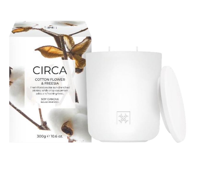 
                  
                    Cotton Flower & Freesia 300g Candle
                  
                