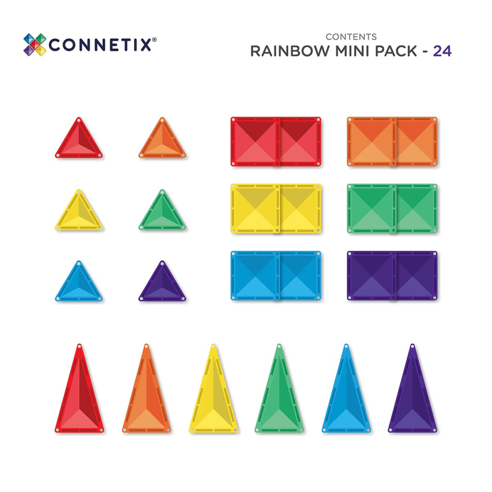 
                  
                    Connetix Magnetic Tiles Rainbow Mini Pack
                  
                