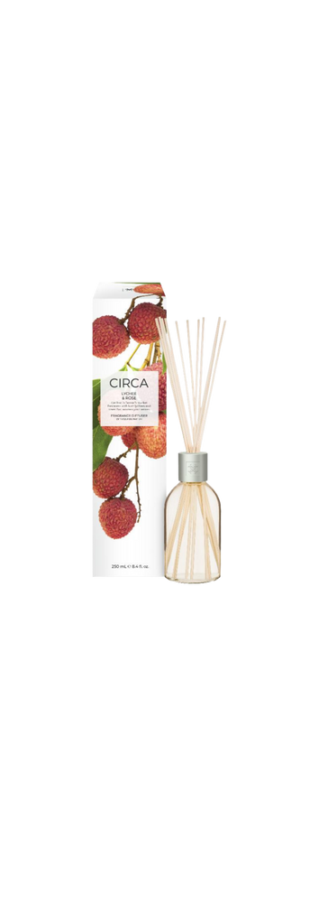 Lychee & Rose 250mL Fragrance Diffuser Get lost in farmer’s market freshness with lush lychees and roses that awaken your senses.