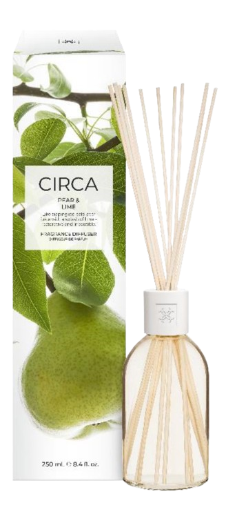 Pear & Lime 250mL Fragrance Diffuser Like sipping ice-cold pear juice with a splash of lime, restorative and irresistible.