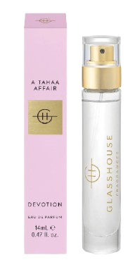 A Tahaa Affair EDP (14ml) Fine fragrance for on the go, embark on an island sojourn. Be swept away with brown sugar caramel, vanilla orchid and a sparkling sea accord.