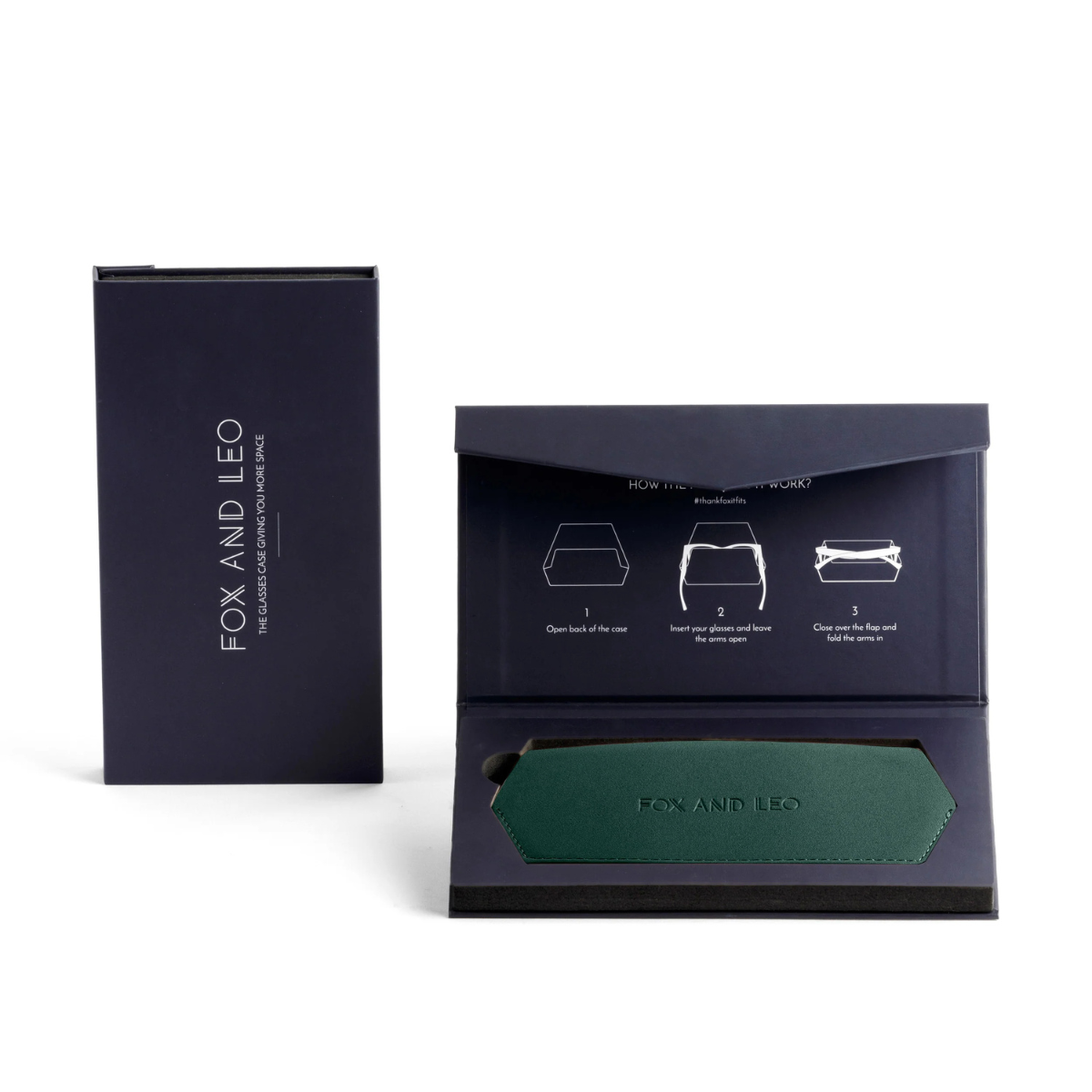
                  
                    Slimline Glasses Case - Forest
                  
                
