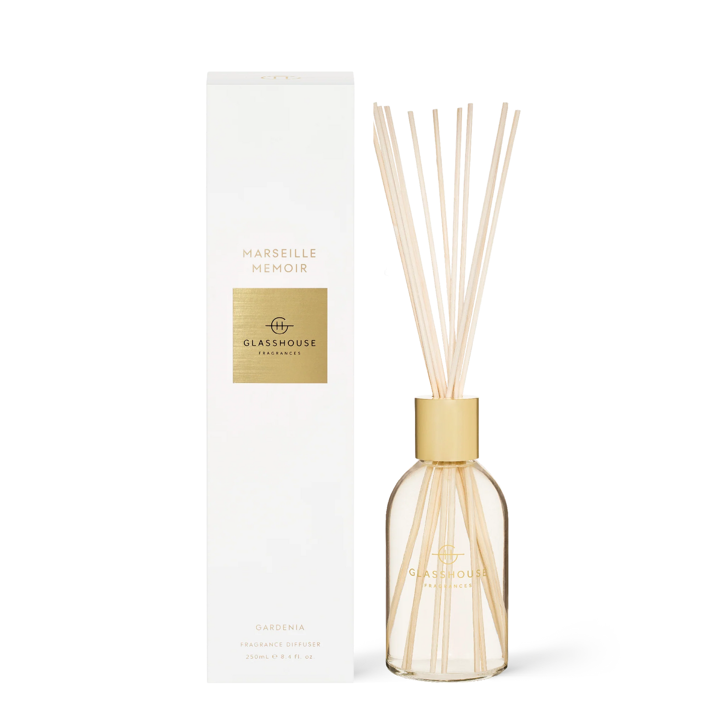 
                  
                    Glasshouse Fragrances Marseille Memoir Gardenia 250mL Fragrance Diffuser
                  
                