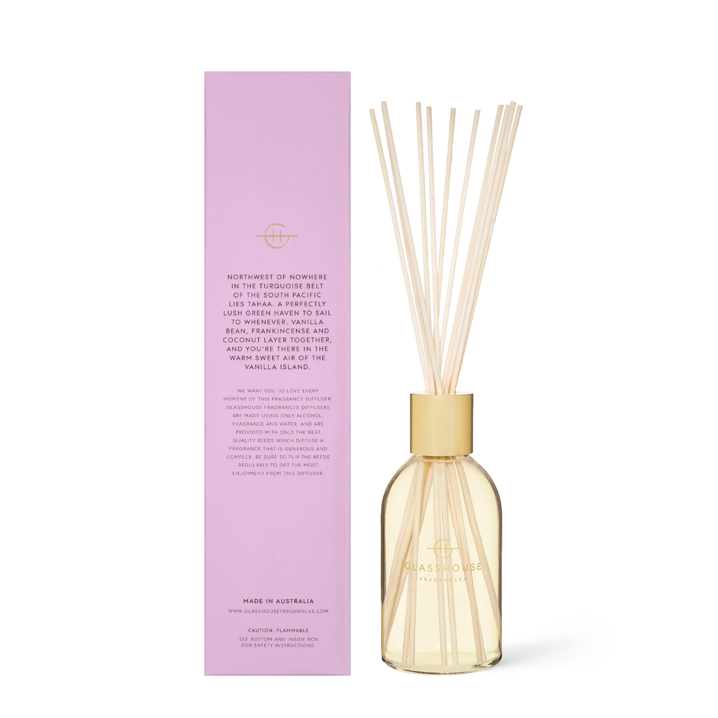 
                  
                    Glasshouse Fragrances A Tahaa Affair Vanilla Caramel 250mL Fragrance Diffuser
                  
                