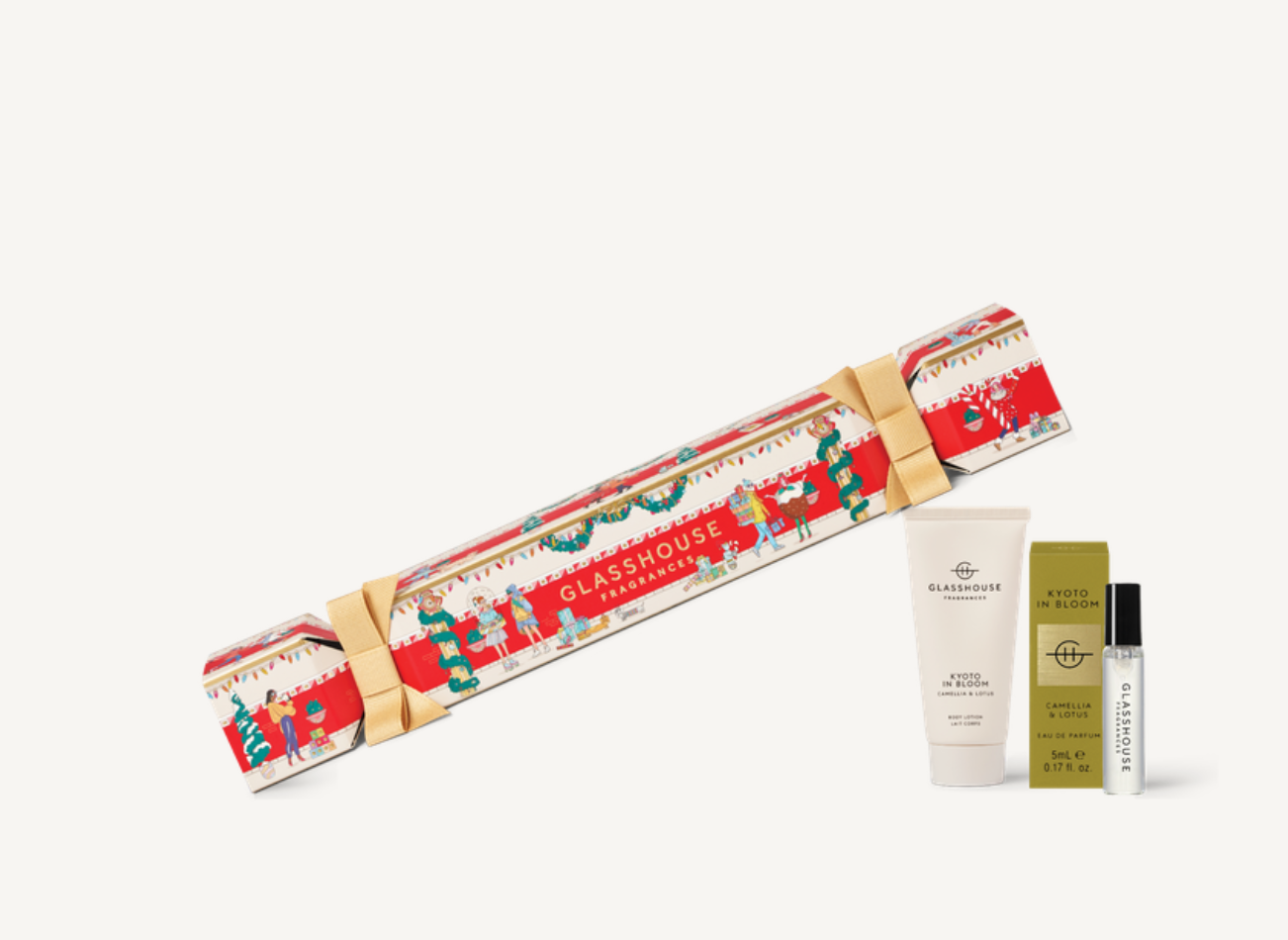 Kyoto In Bloom Bon Bon A delightfully festive treat filled with two personal fragrance miniatures in this complex and evocative scent.
