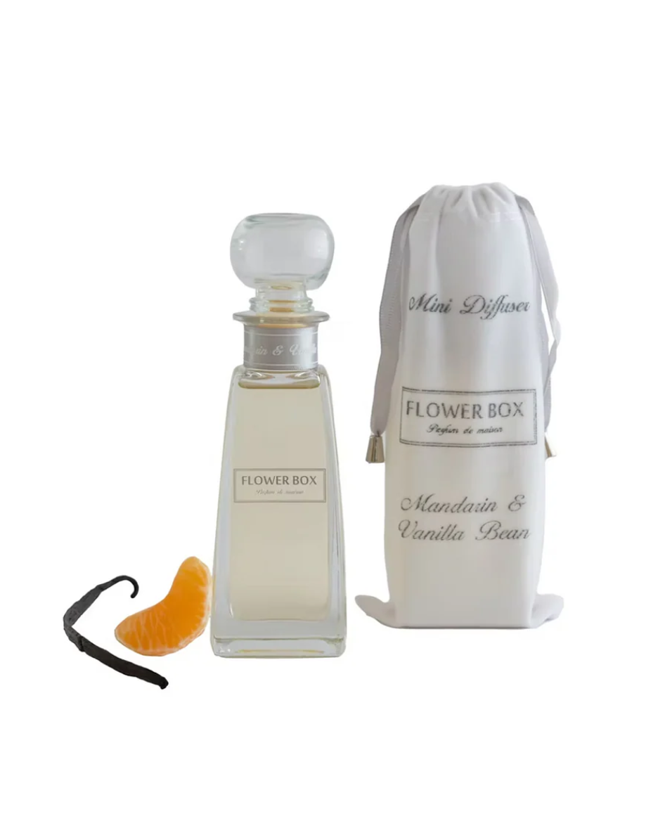 Mini Diffuser | Mandarin & Vanilla Bean Inspired for individuals and interiors chasing a touch of feminine charm. 