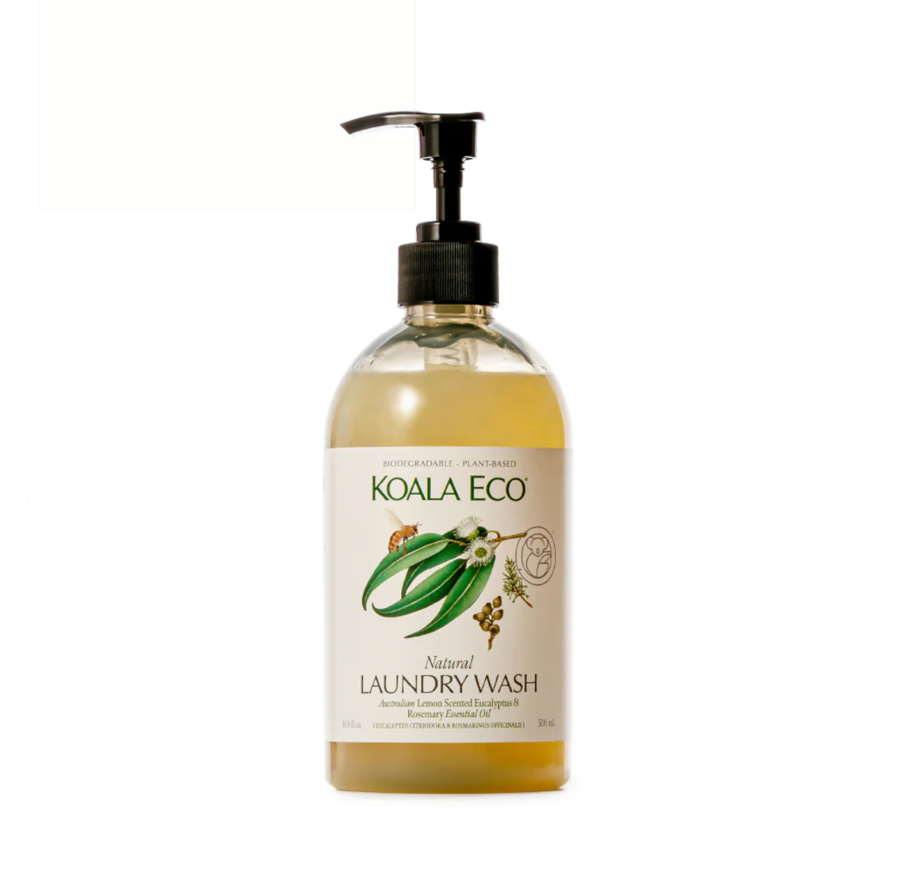 Natural Laundry Wash 500ml Our Lemon Scented Eucalyptus &amp; Rosemary Laundry Wash combines two of nature’s best antibacterials in one powerful, aromatic formula. 