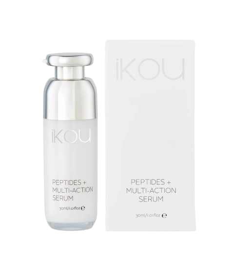 Peptides+ Multi-Action Serum  Stimulates collagen and elastin, plumps, firms and enhances skin luminosity and vitality.