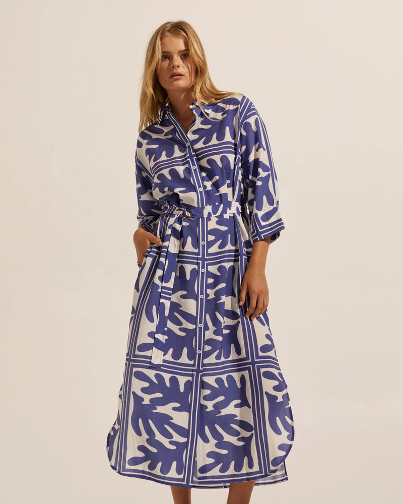 
                  
                    Pinpoint Dress | Frond Wave
                  
                