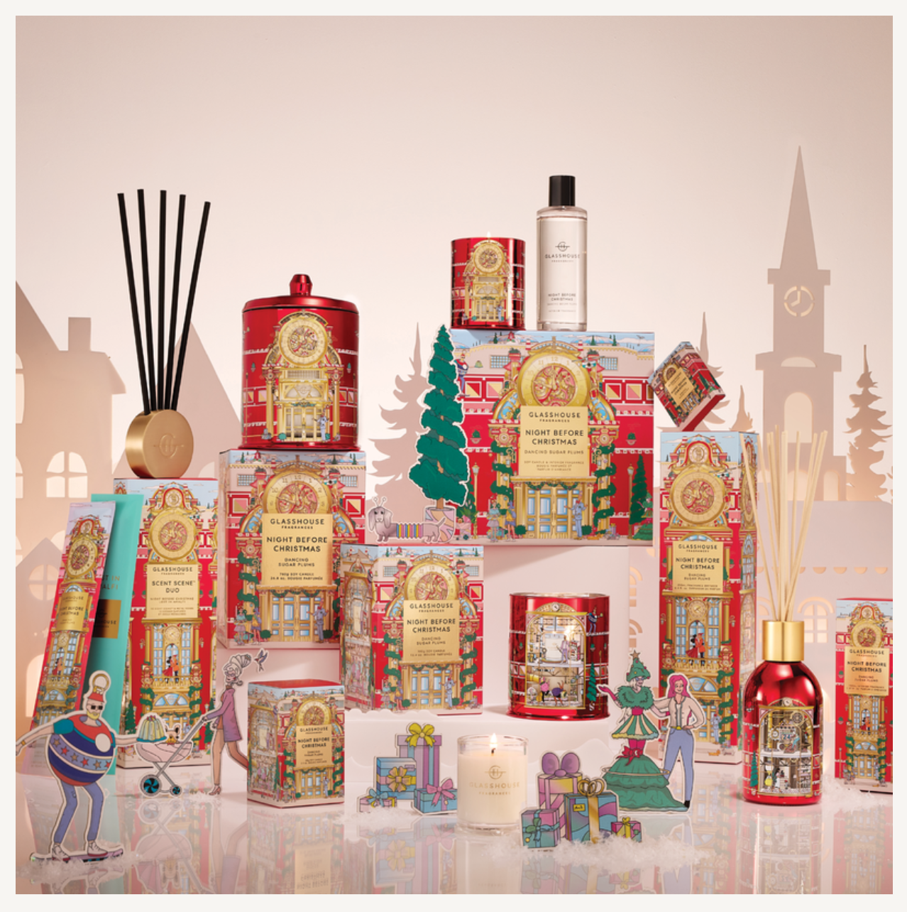 Christmas Scent Scene Duo For those who like their festive fragrances with a side of innovation – set your Scent Scene™ alive with our stylish and incredibly potent Liquidless Diffuser Set.