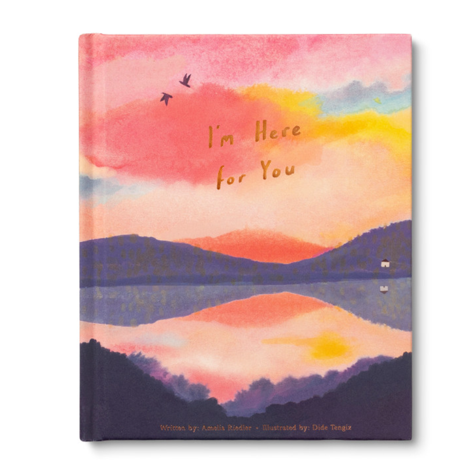 I'm Here For You This thoughtful encouragement book offers a heartfelt way to show up with love, comfort, and support.