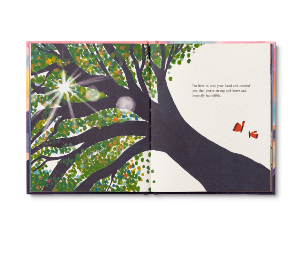
                  
                    I'm Here For You This thoughtful encouragement book offers a heartfelt way to show up with love, comfort, and support.
                  
                