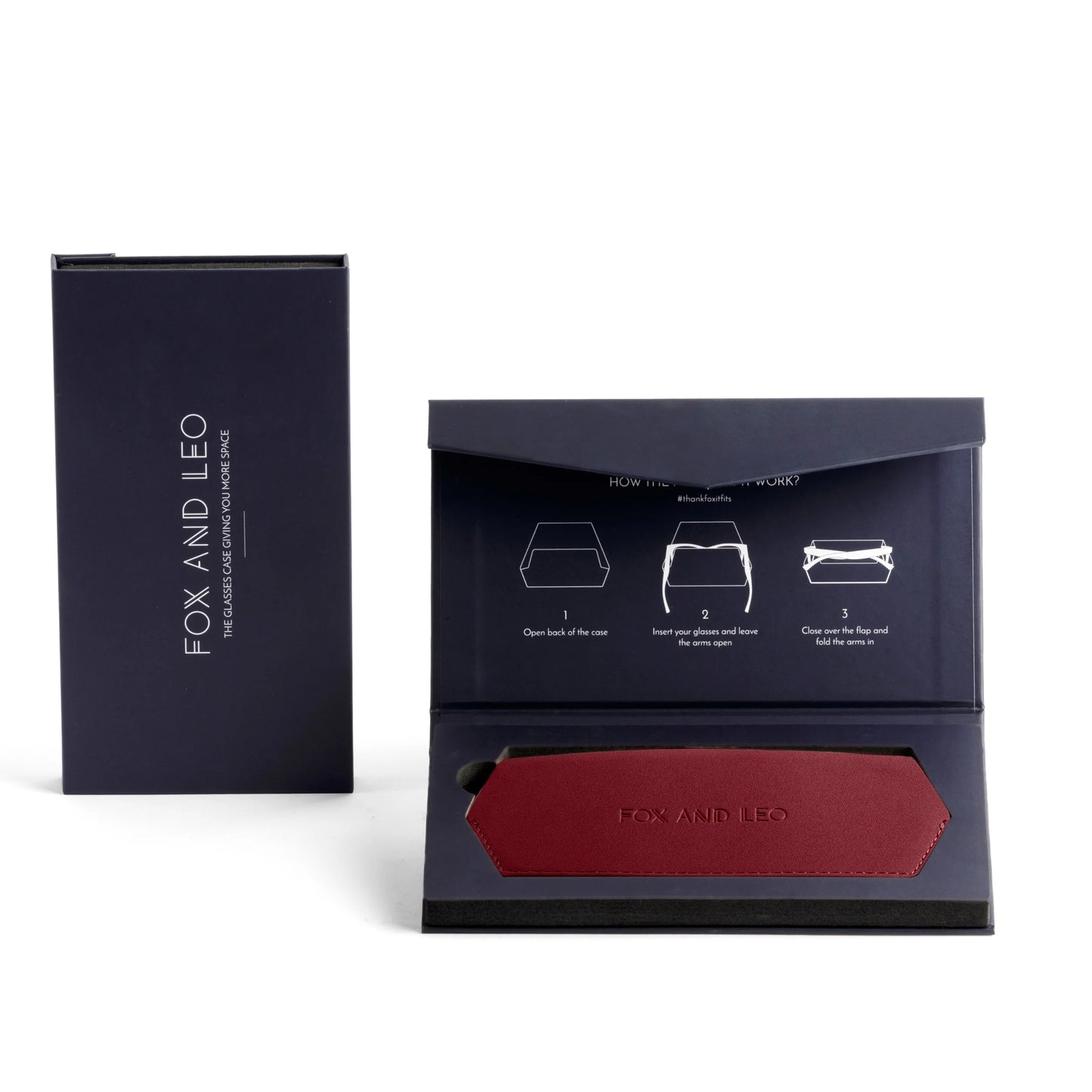 
                  
                    Slimline Glasses Case - Burgundy
                  
                