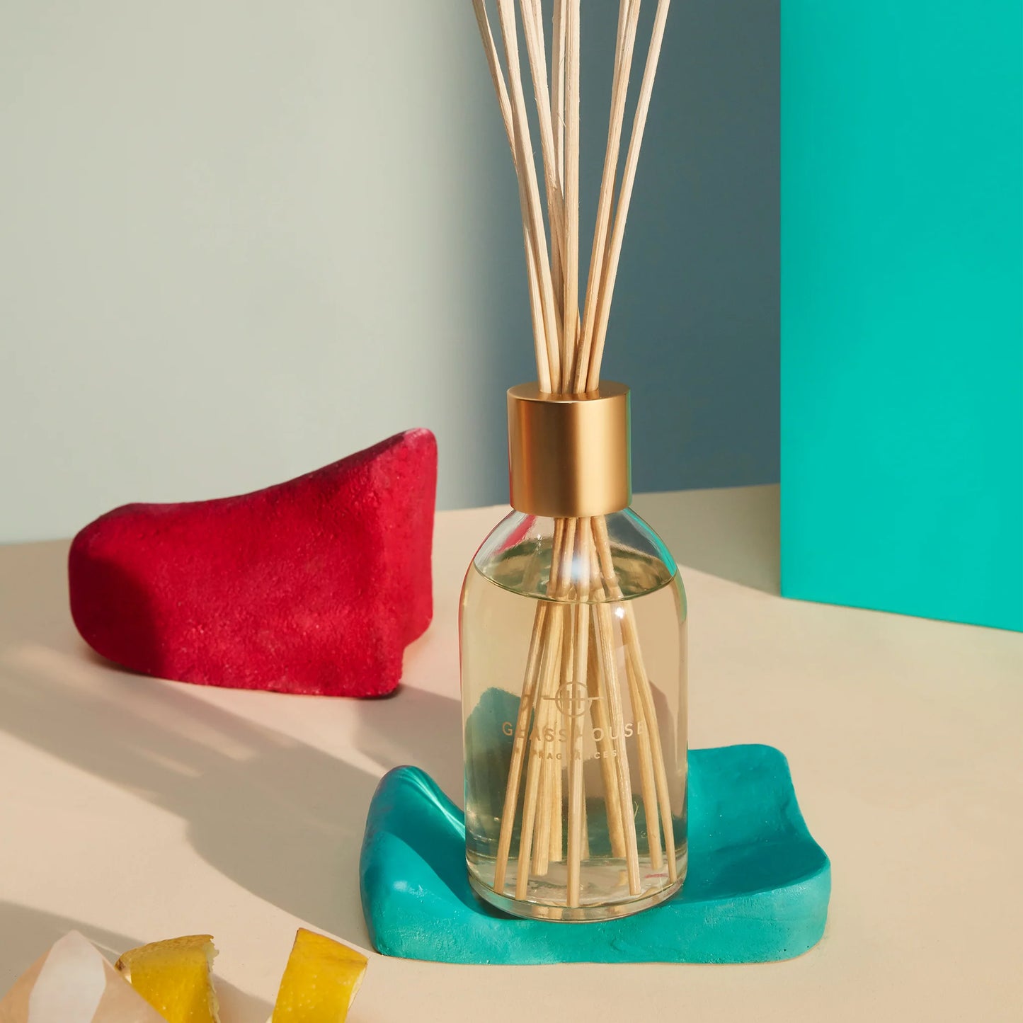 
                  
                    Glasshouse Fragrances Diving into Cyprus Sea Salt & Saffron 250mL Fragrance Diffuser
                  
                
