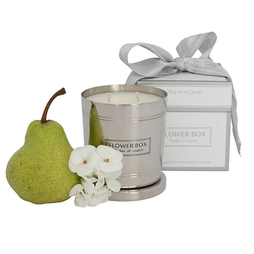 
                  
                    Standard Candle | Flowers & Pear
                  
                