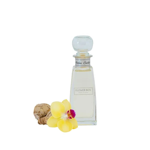
                  
                    Mini Diffuser | Amber Orchid Be allured by sophistication. Amber Orchid delivers the magnificence of an Oriental Orchid, the sharpness of Ginger Root and the syrupy earthiness of Amber – effortlessly tangled together by Bergamot and Heliotrope. A comforting fragrance to be used all year round.
                  
                