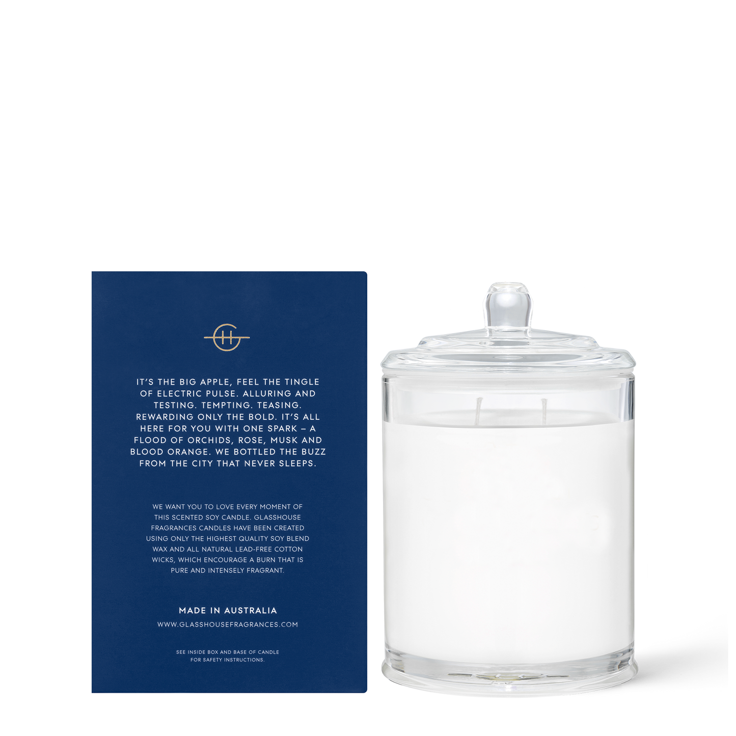 
                  
                    I'll Take Manhattan 380g Candle A transcendent everyday luxury, it creates instant ambience. Exotic orchid, bold black rose and amber invoke the electric energy of the Big Apple.
                  
                