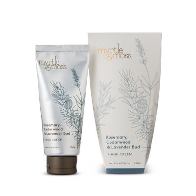 Lavender Hand Cream (75ml) Scented with pure essential oils and enriched with Shea Butter, Rosehip Oil and Jojoba to feel calm and uplifted. Deeply moisturising, non greasy and readily absorbed to soften your skin, leaving hands feeling nourished and superbly scented.