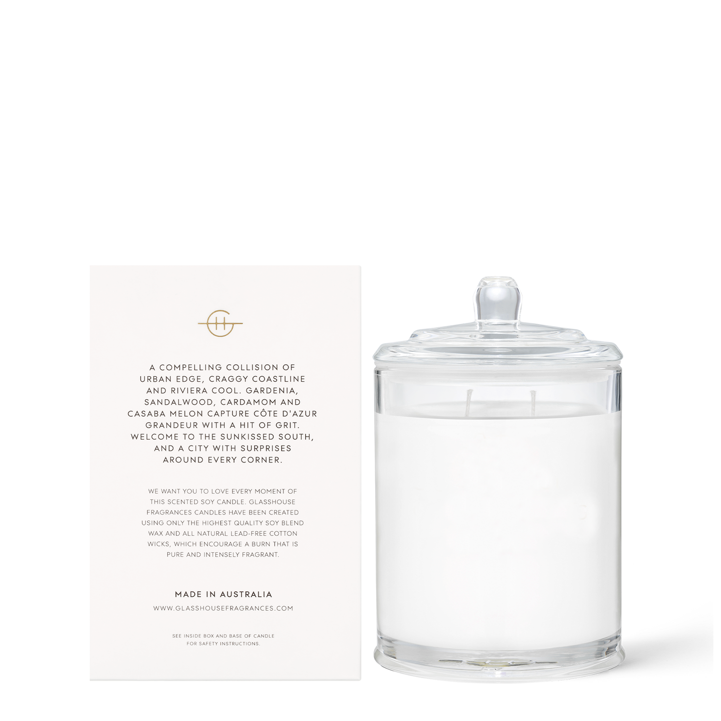 
                  
                    Marseille Memoir 380g Candle Gardenia  A transcendent everyday luxury, it creates instant ambience. Neroli, gardenia and breezy apple blossom will have you thinking of the Cote d’Azur.
                  
                