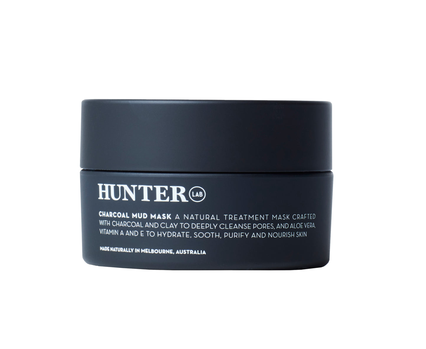 Charcoal Mud Mask | 65g A natural high performance treatment mask crafted with Charcoal and Bentonite and Kaoline Clay to deeply cleanse pores and remove impurities, and Aloe Vera, Vitamin A and E to hydrate, sooth and nourish skin.
