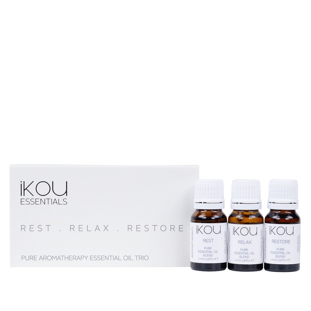 Essential Oil Trio | Rest, Relax & Restore Pure aromatherapy essential oil trio 3x10ml