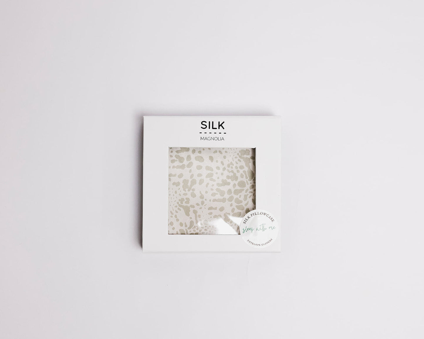 
                  
                    Silk Pillowslip | Silver Mist Butterfly Spots
                  
                