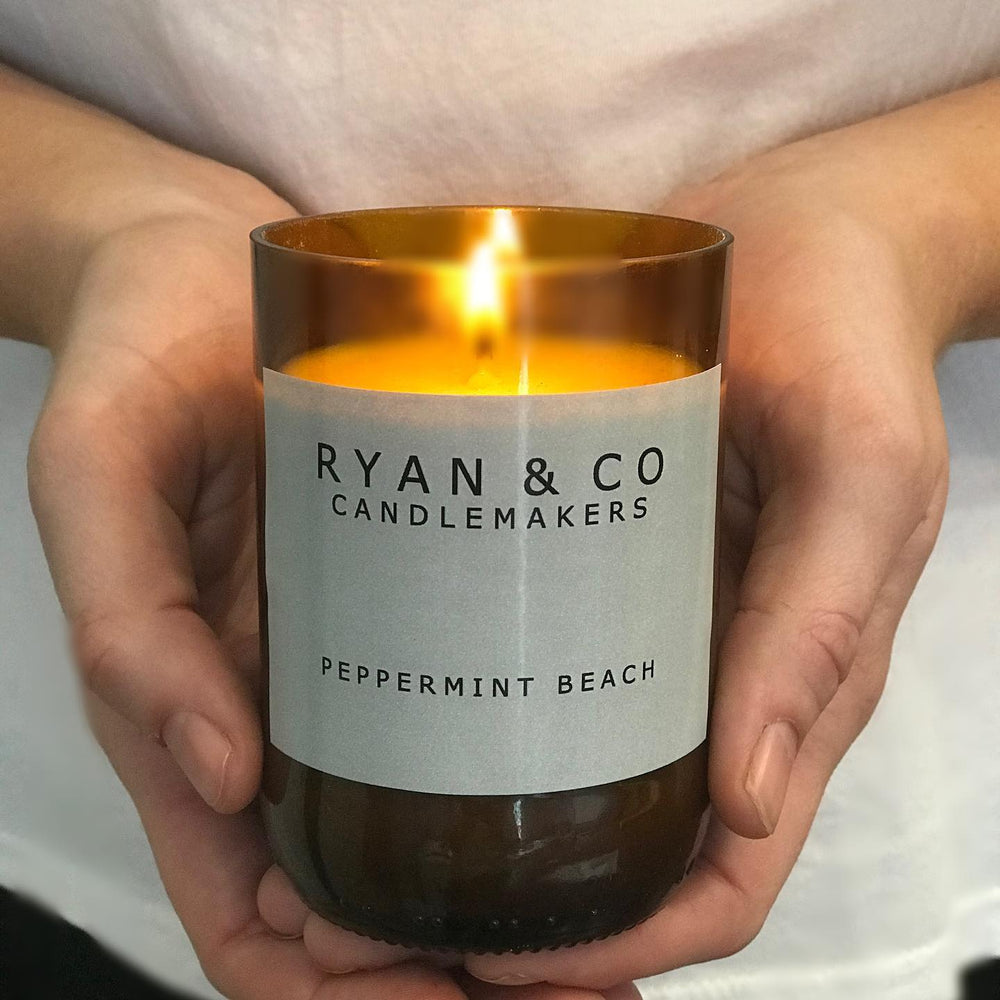 Peppermint Beach Candle
