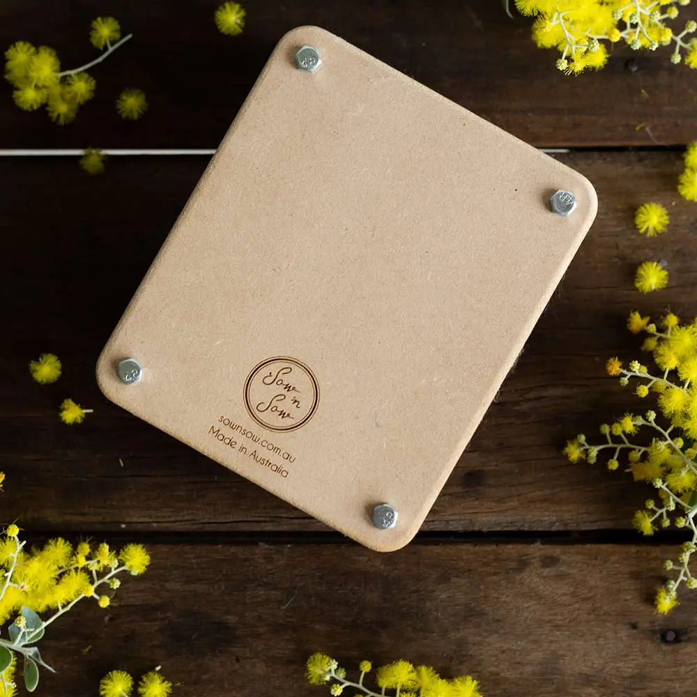 
                  
                    Mini 'Wattle' Flower Press Introducing the new Mini Flower Press, featuring a gorgeous illustration of Australian native Golden Wattle.   Eternalise the beauty of your flowers and foliage with this beautifully designed gift.
                  
                